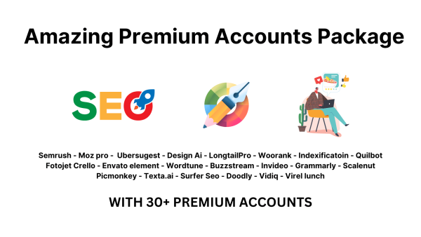 Amazing Premium Accounts Package